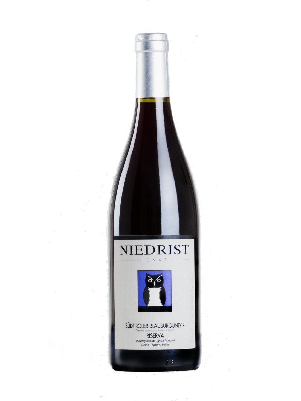 Pinot Nero Reserve Girlan 2020 Alto Adige Doc Niedrist