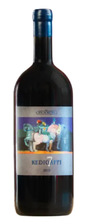 Redigaffi 7 2019 Toscana Red Indicazione Geografica Tipica Tua Rita MAGNUM with stone insert case