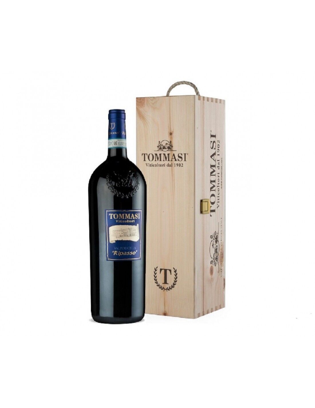 Valpolicella Ripasso Classico Superiore 2018 DOC Tommasi MAGNUM cassa Legno