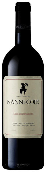 Tierra del Volturno Rojo IGT “Sabbie di sopra il bosco” 2015 - Nanni Copè