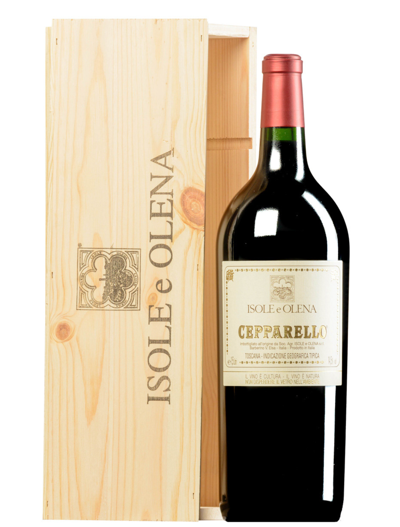 Cepparello 2022 Toscana IGT Isole e Olena cassetta in legno