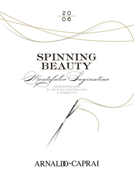 Spinning Beauty Montefalco Sagrantino 2012 DOCG Estuche individual de Madera