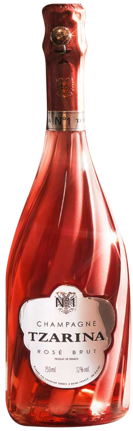 Champagne Tzarina Rosé Brut n°1 Tsarine