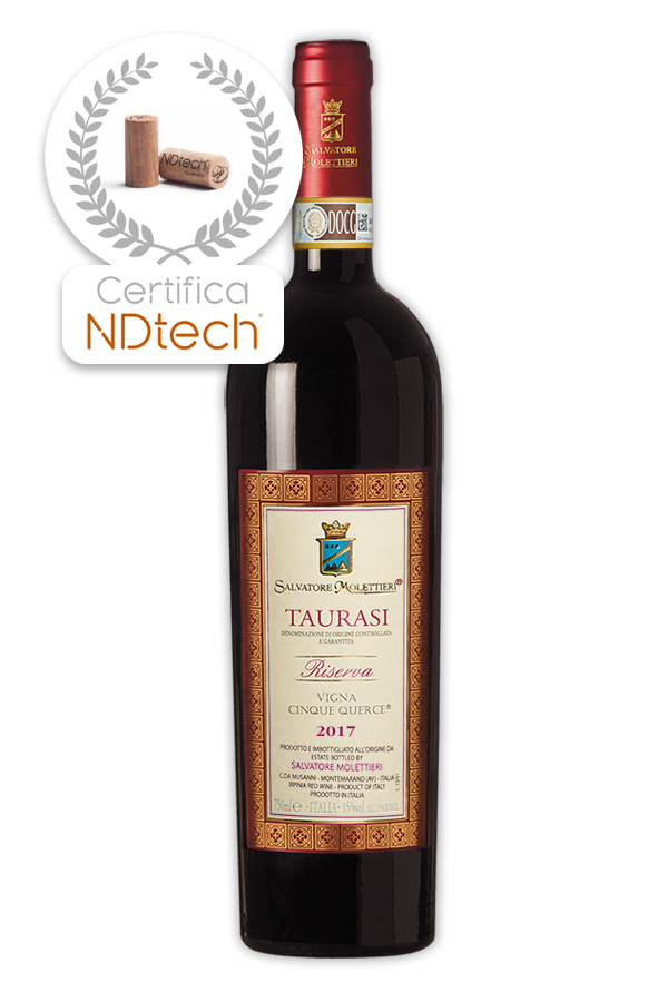 TAURASI D.O.C.G. Riserva Vigna Cinque Querce 2017
