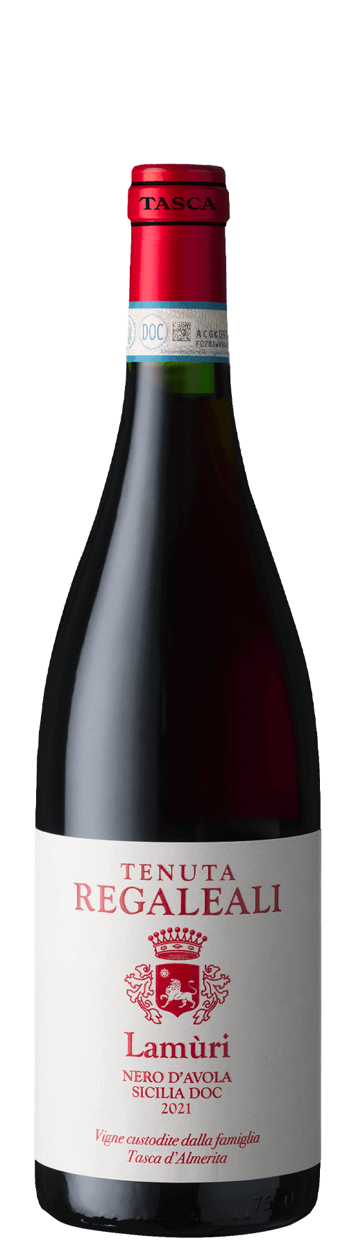 Lamuri 2021  Nero d'Avola Rosso Sicilia Doc Tasca d'Almerita