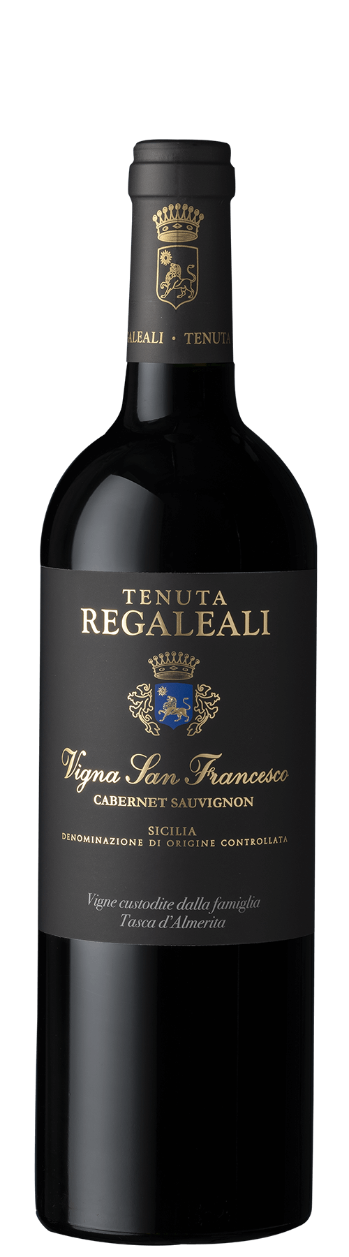 Cabernet Sauvignon 2020 Sicilia Contea di Sclafani DOC, viña San Francesco. MAGNUM