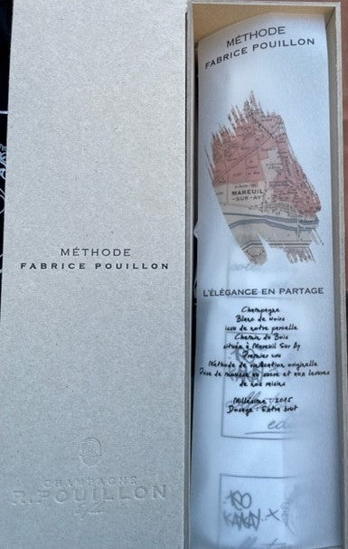 Roger Pouillon & Fils - Chemin du Bois Champagne 2015 blanc de noir, Edición Única Teo Kaykay