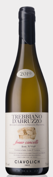Fosso Cancelli Trebbiano d'Abruzzo DOP 2019 Ciavolich