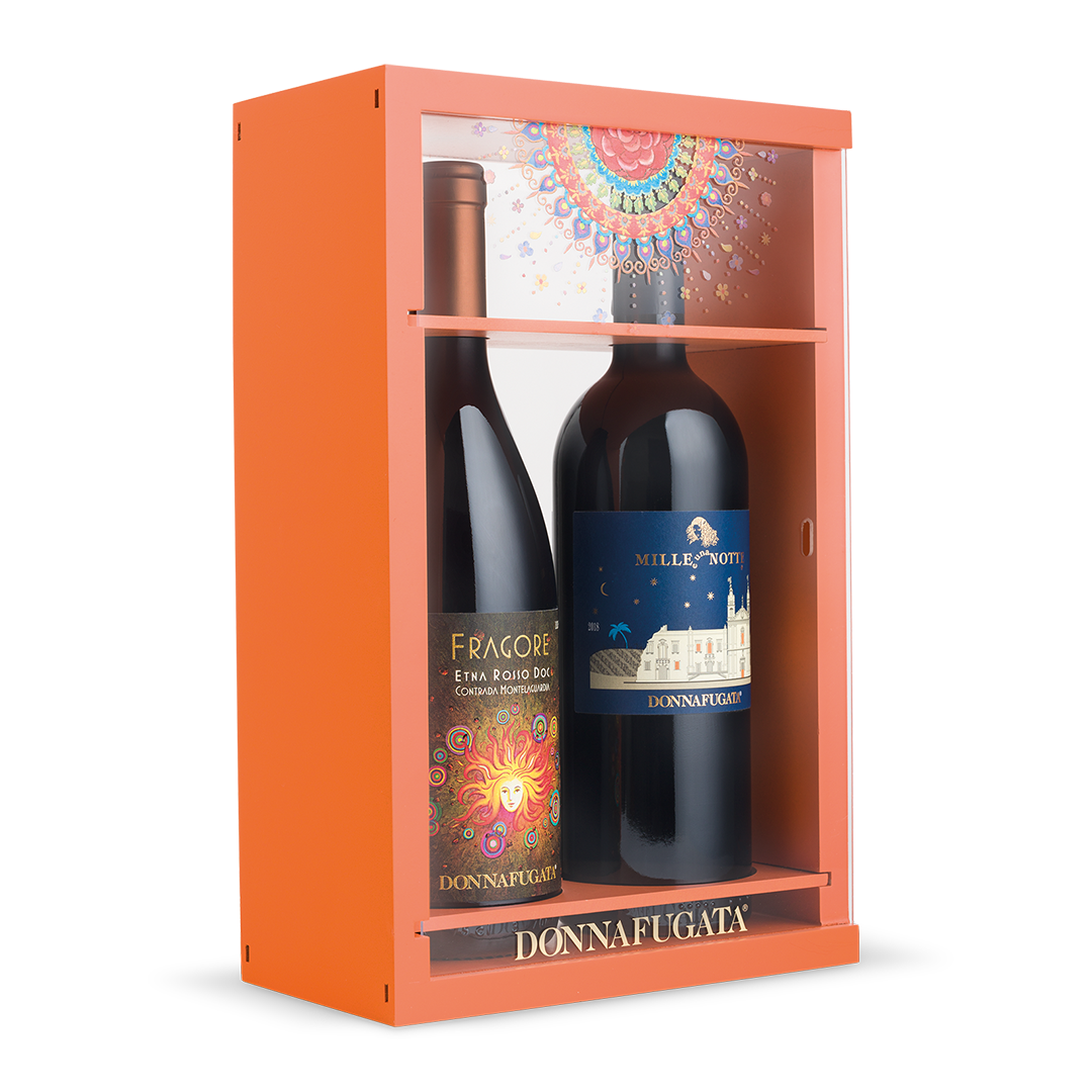 Vini Icona Donnafugata, Fragore 2019 e Mille e una notte 2018 Confezione Regalo