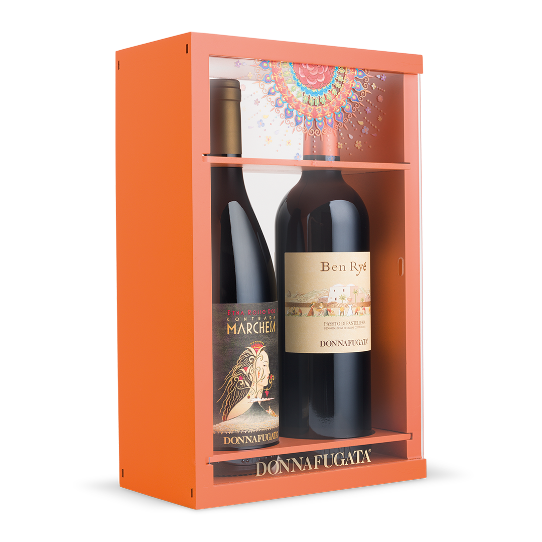 Vinos Icono Donnafugata, Contrada Marchesa Etna Rosso 2019 y Ben Rye 2020 Pack Regalo