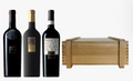 Cajón de Madera: Los Vinos Únicos que contienen Patrimo 2017 - Serpico 2015 - Piano di Montevergine 2016 Tenute Capaldo