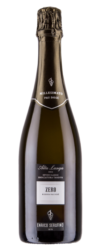 Zero Alta Langa DOCG Classic Method Pas Dosé Vintage 2018 Enrico Serafino