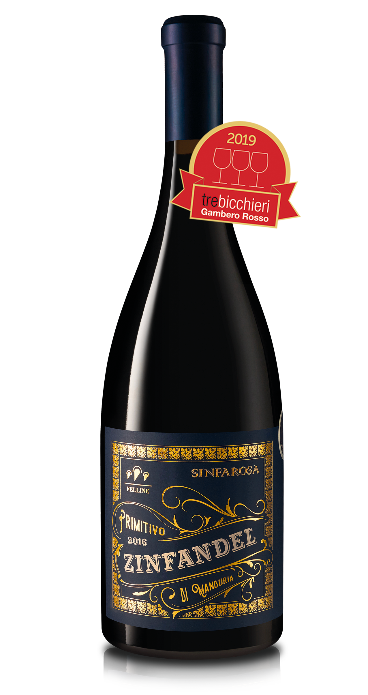 Zinfandel Zinfarosa Primitivo di Manduria 2018 California DOP Accademia dei Racemi - Felline Agricultural Company