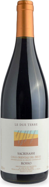 SACRISASSI 2016 Rojo Friuli Colli Orientali D.O.C. Le Due Terre