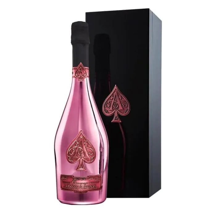 Champagne Brut Rosé in a Gift Box – Armand de Brignac