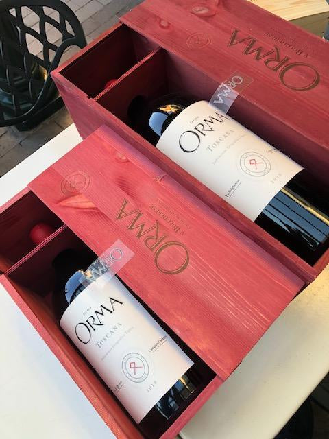 Orma IGT Toscana Rosso 2020 MAGNUM, Cassa in Legno