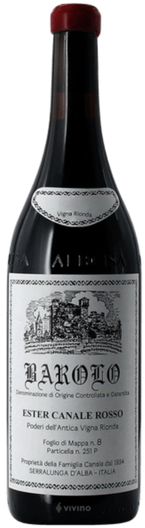 Barolo Ester Canale Rojo Poderi dell’Antica Vigna Rionda 2017 MAGNUM