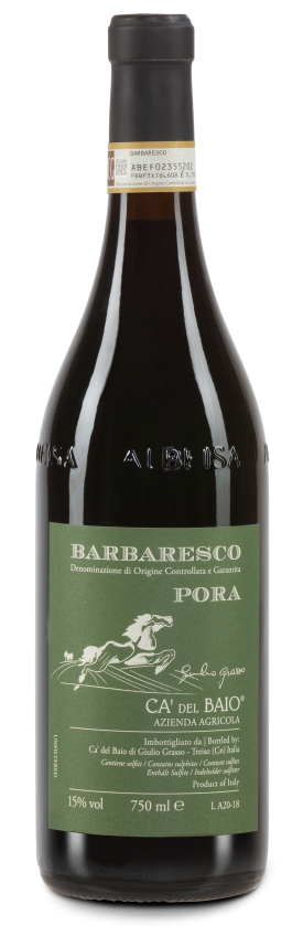 Barbaresco DOCG Pora 2018 Ca' del Baio