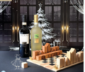 Gift Package: The Battle of the Mice containing 2 x Taurasi 2020 DOCG, 1 x Campanaro 2022 designer chess set by Lanier Graham