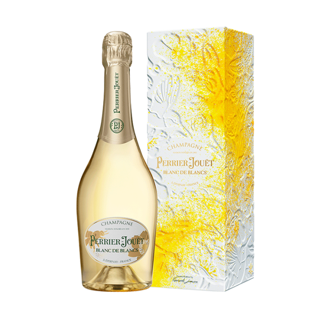 Champán Blanco de Blancos Edición Limitada Fernando Laposse Perrier Jouet