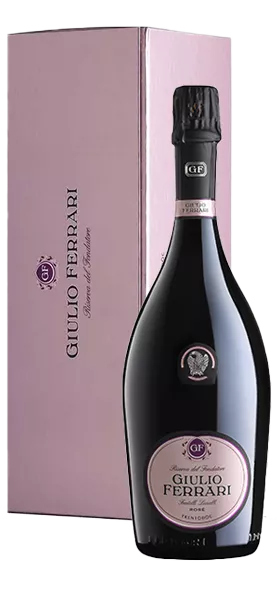 Giulio Ferrari Extra Brut Rosé 2015 Trento DOC con Astuccio