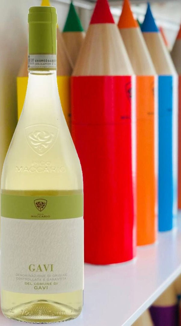 Gavi del Comune di Gavi Pico Maccario 2018 - con astuccio matita colorato