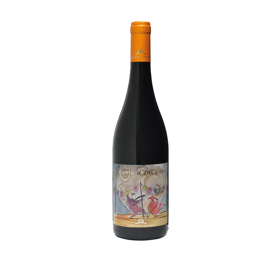 Come d'incanto Nero di Troia 100% vinificata in bianco Cantine Carpentiere