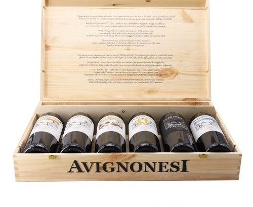 Desiderio 2013 Merlot toscana IGT in Cassetta Vintage 25° da 6 bottiglie Avignonesi
