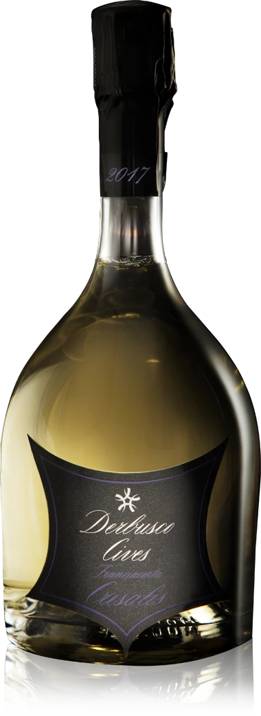 Franciacorta Brut White from Black Grapes Crisalis 2018 Derbusco