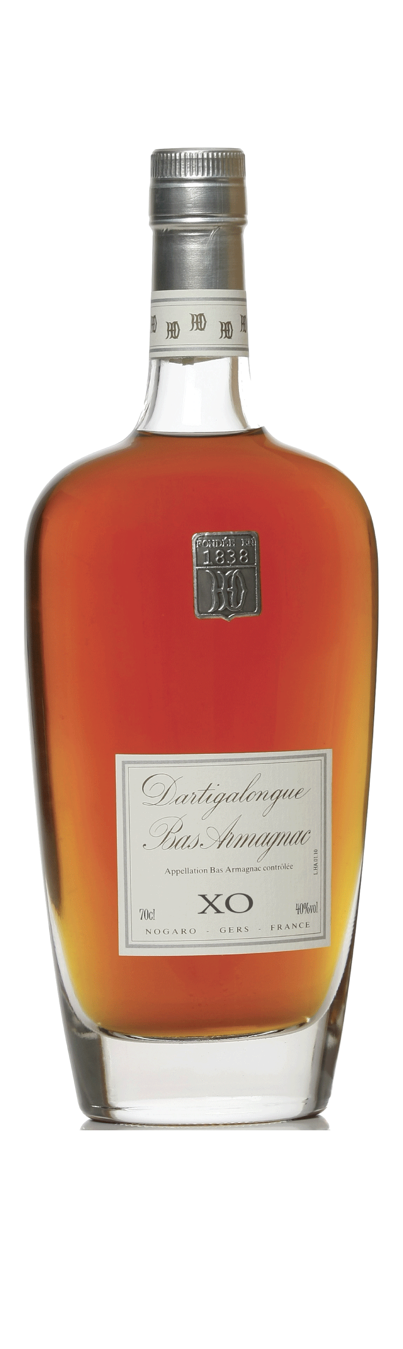Bas Armagnac X.O. Bas-Armagnac Carafe Diva Caja de madera Dartigalongue