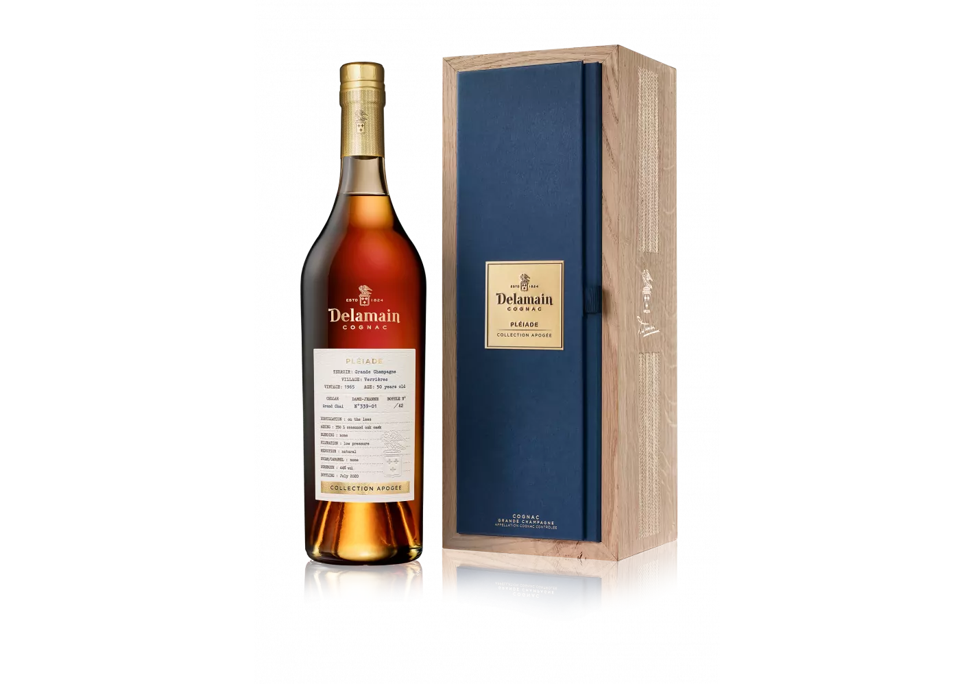 Cognac Delamain Vintage 1965 Collection Apogée