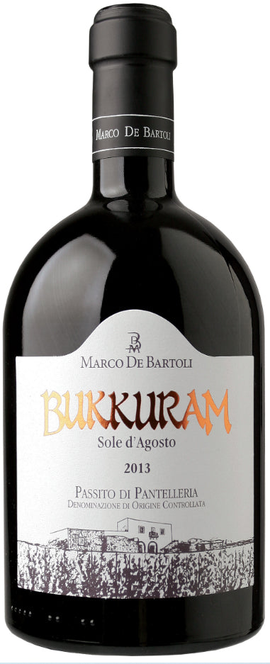 Bukkuram Sole de Agosto 2017 Pasito de Pantelleria DOC Marco de Bartoli