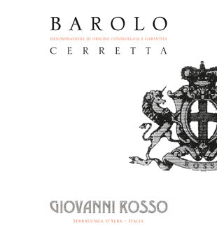 Barolo Cerretta 2017 DOCG Giovanni Rosso