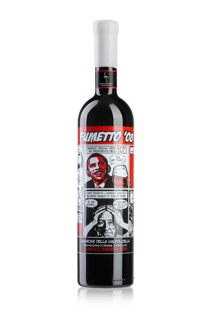 Amarone della Valpolicella Classico DOC FUMETTO Reserve 2008 According to Marco Single Box