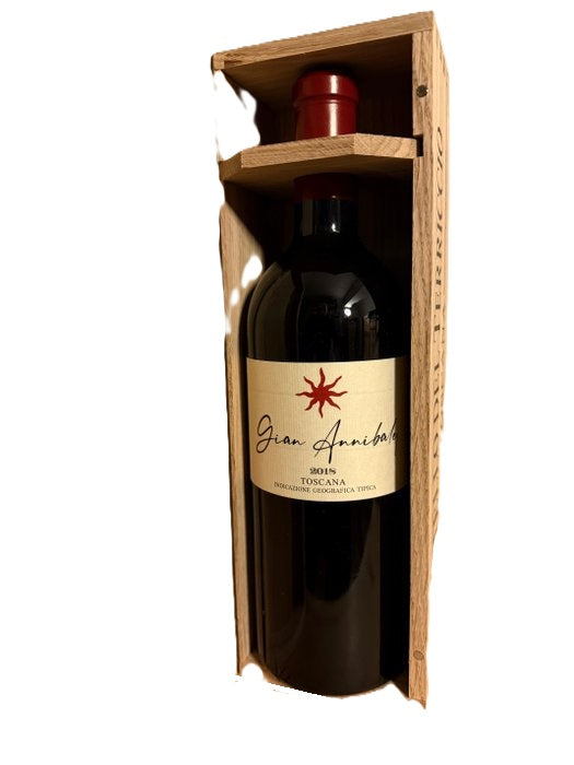 Gian Annibale 2019 IGT Toscana Rosso Castello del Terriccio Astuccio singolo legno