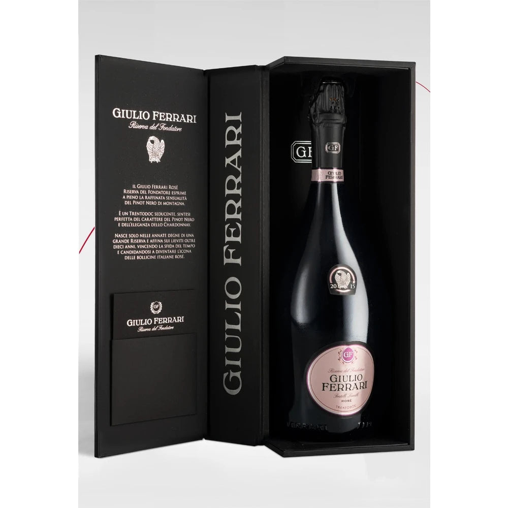 Giulio Ferrari Extra Brut Rosé 2015 Trento DOC con Astuccio