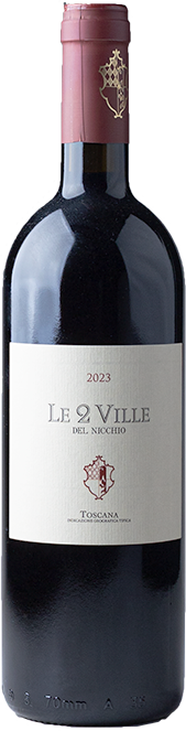 Le 2 Ville 2023 Toscana rosso IGT Tenuta del Nicchio Biserno