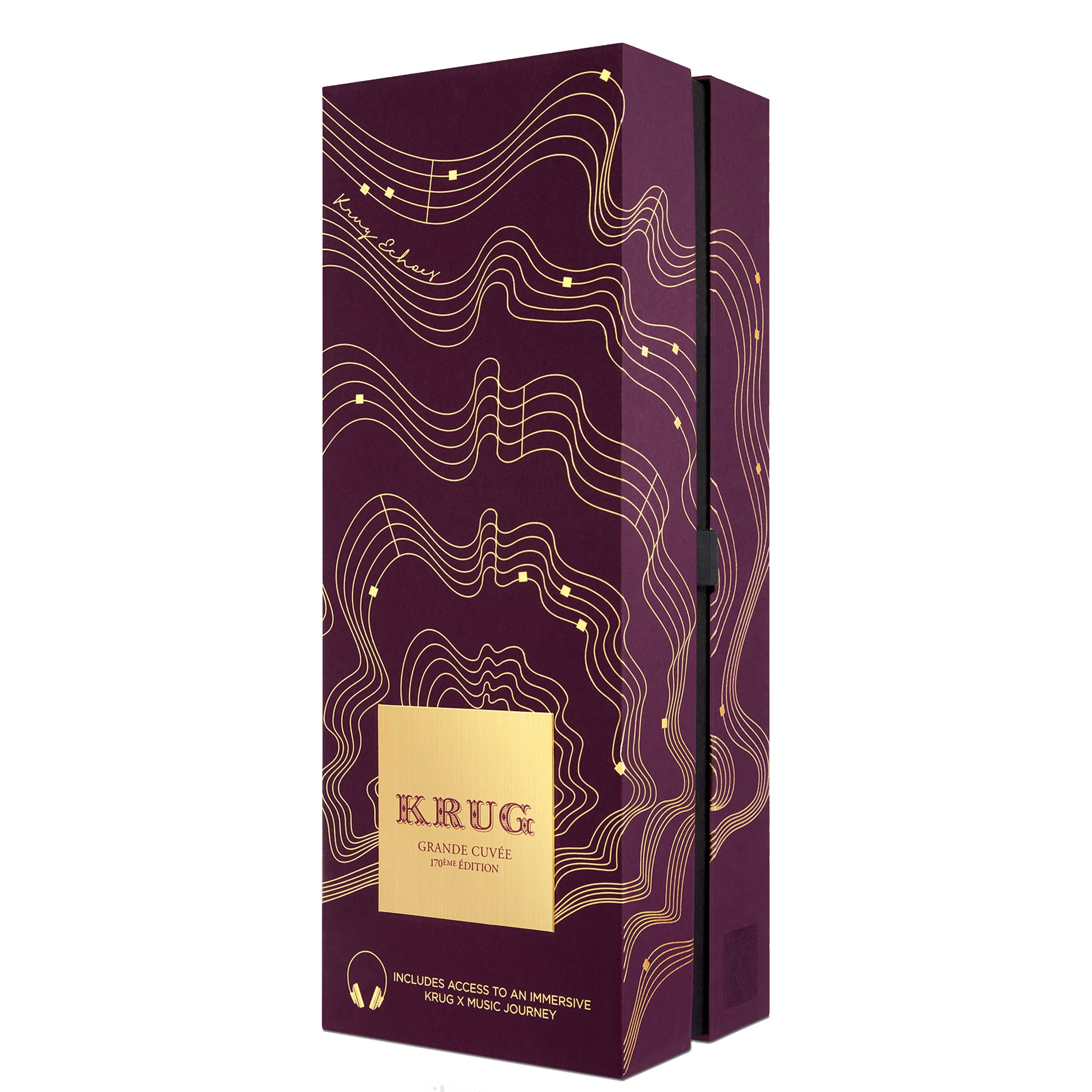 Champán Brut "Krug Grande Cuvée 17° edición Krug Echoes Coffret." - Krug (cofre)