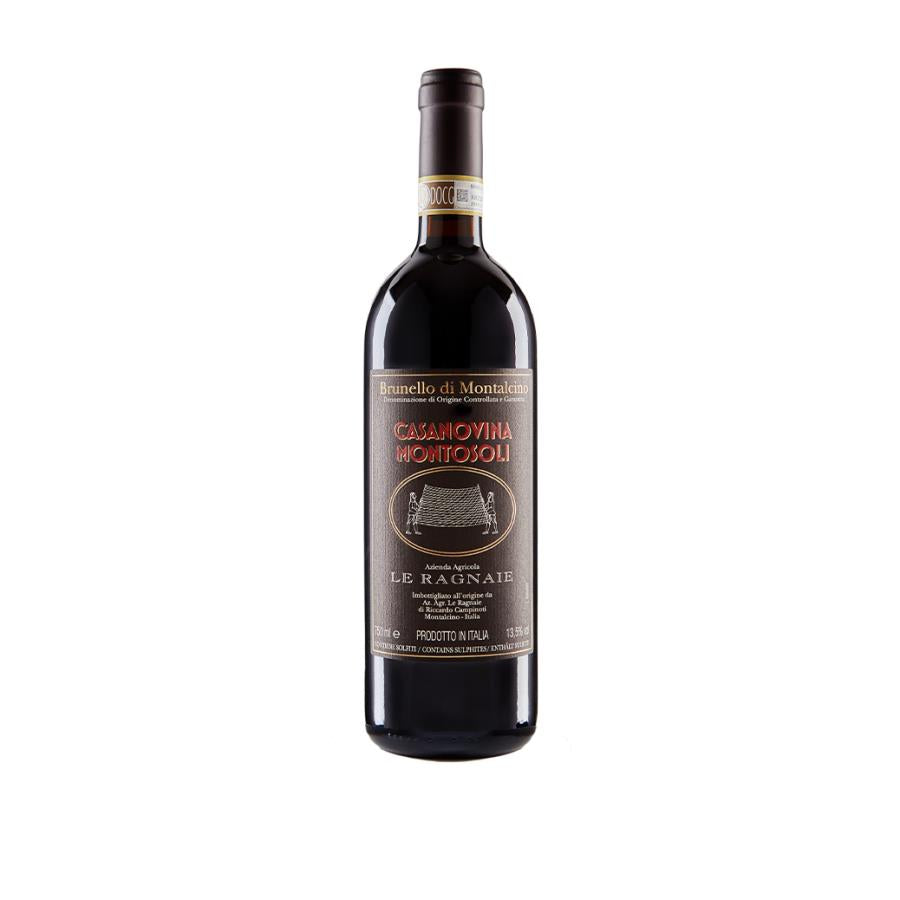 Brunello di Montalcino CRU Casanovina Montosoli Le Ragnaie 2018