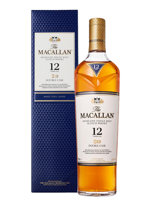 The Macallan 12 Y.O. Double Cask THE MACALLAN SCOZIA Single Malt Scotch Whisky