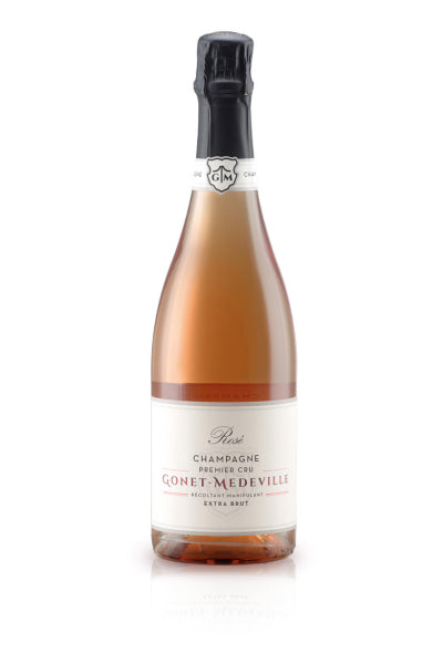 Champagne Extra Brut Rosé 1er Cru Gonet Medeville