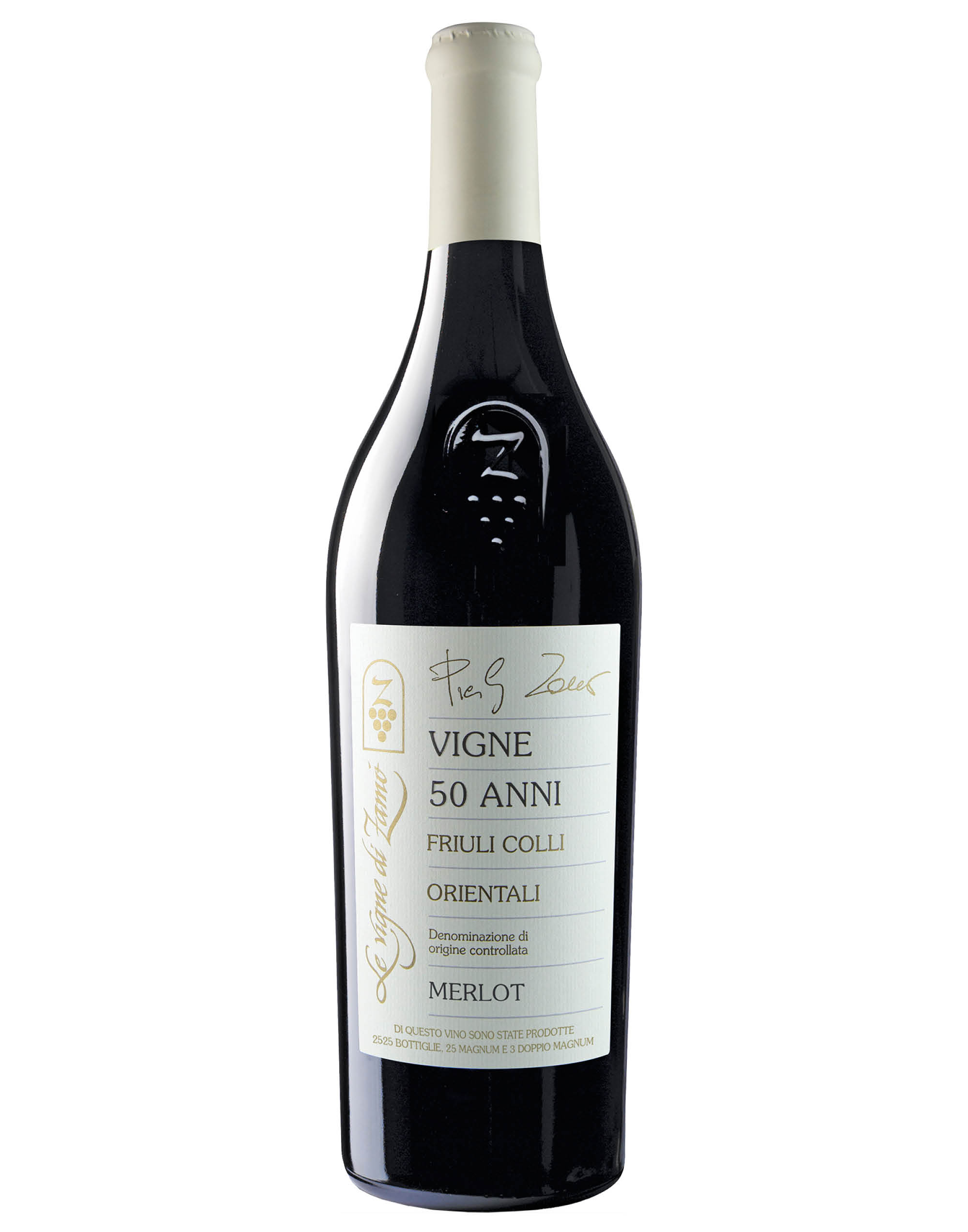 Merlot Vigne Cinquant'anni Friuli Colli Orientali  D.O.C. 2021 Le Vigne di Zamò