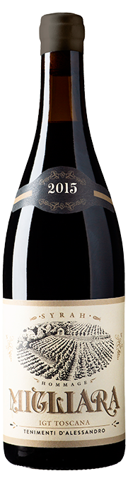 Syrah 2016 Migliara Red Tuscany IGT Tenimenti d'Alessandro