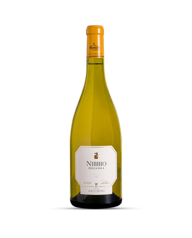 Nibbio della Sala 2021 Umbria Bianco IGT Chardonnay Castello della Sala Antinori Astuccio in Legno MAGNUM