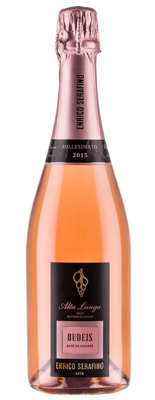 Oudeis Rosé de Saigné Brut Alta Langa Método clásico Millesimato 2020