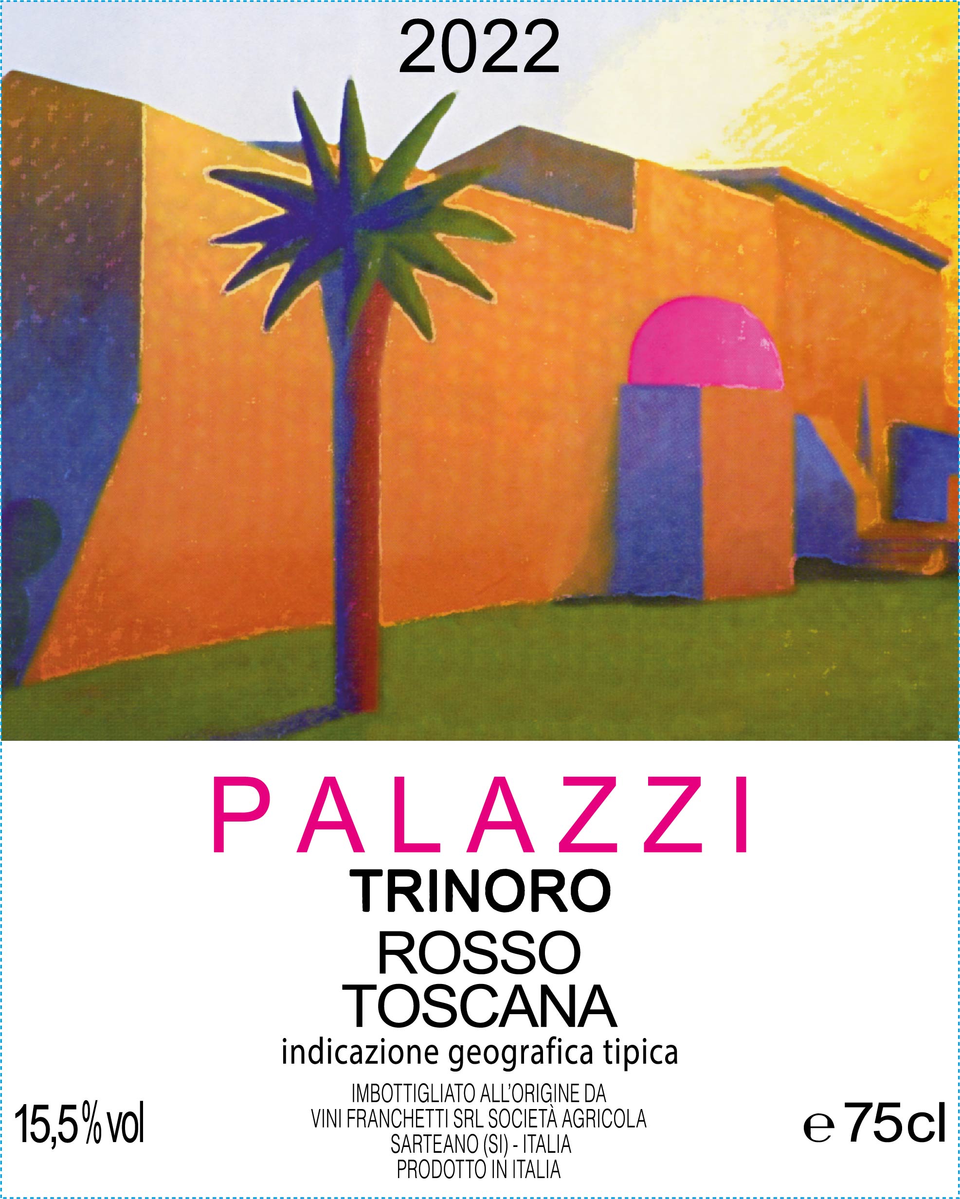 Palazzi 2022 Merlot Rosso Toscana IGT Tenuta di Trinoro