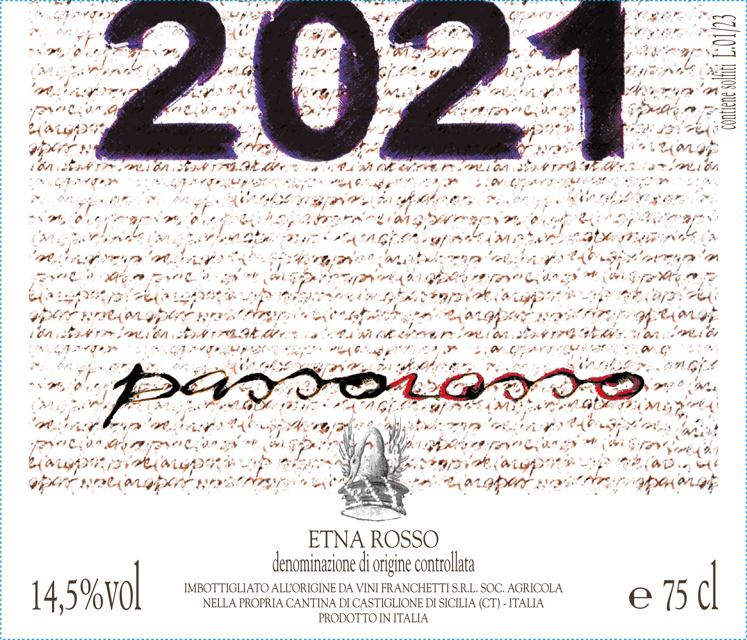 Passorosso 2021 Etna Rojo DOC Passopisciaro Franchetti