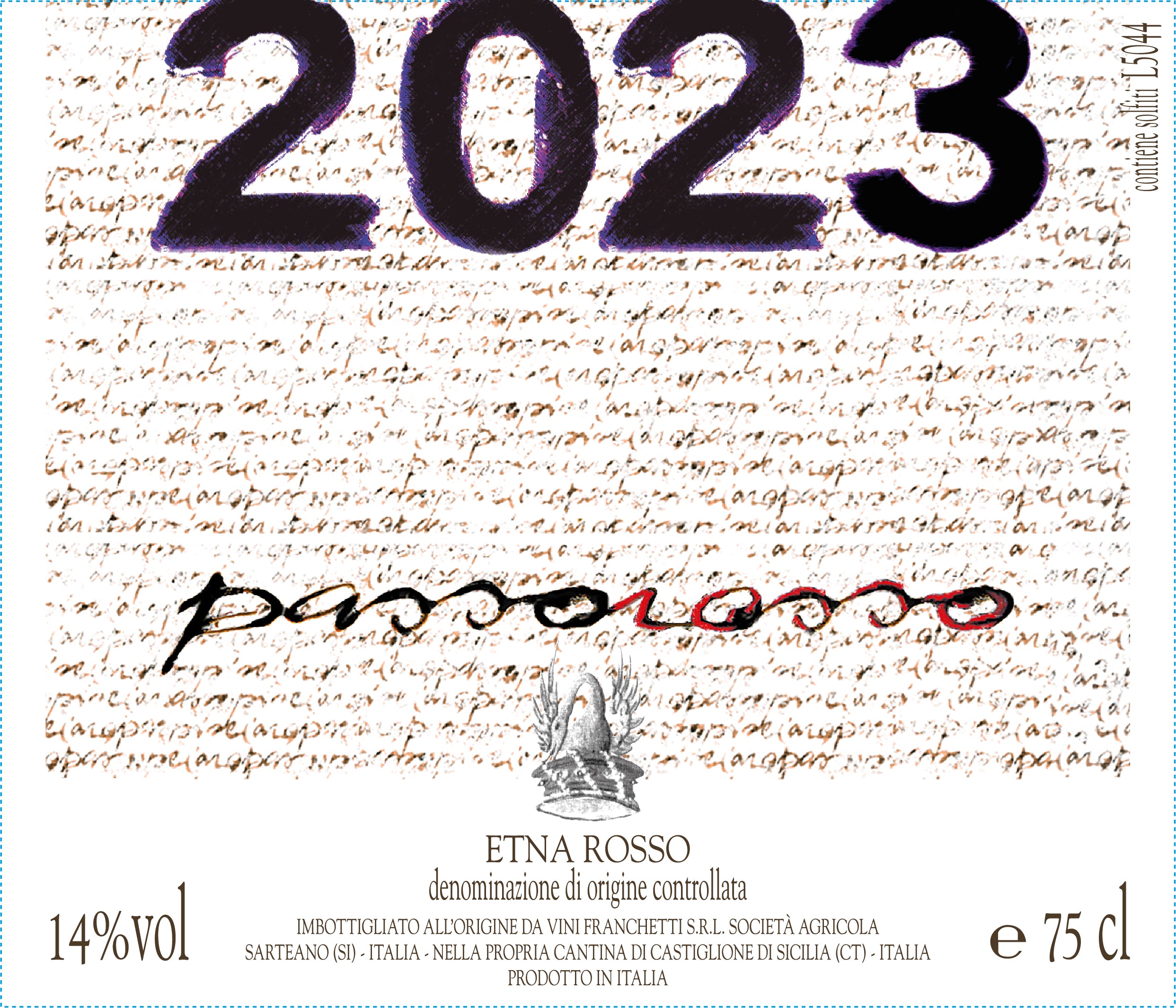 Passorosso 2023 Terre Siciliane IGP Franchetti