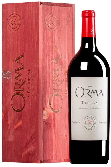 Orma IGT Toscana Rosso 2021 Magnum CASSA IN LEGNO Tenuta Sette Ponti