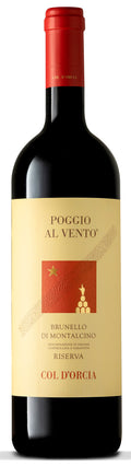 Poggio al Vento Brunello di Montalcino  DOCG Riserva 2015 Bio Col d'orcia